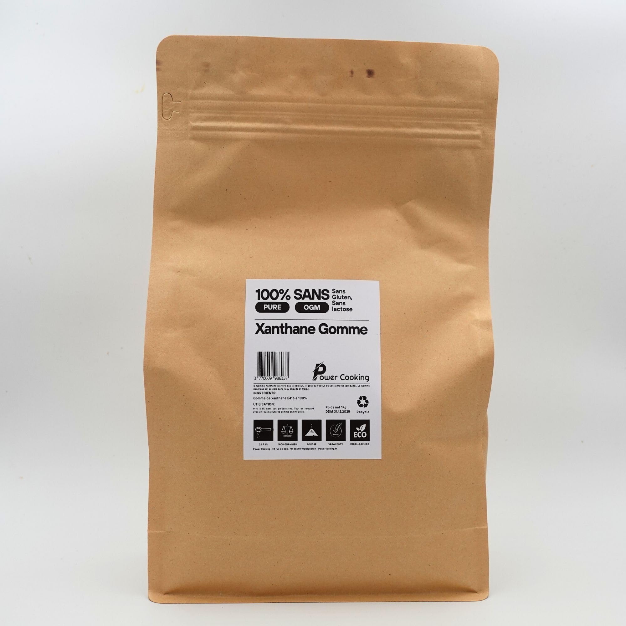 Gomme de Xanthane 1Kg - Epaississant