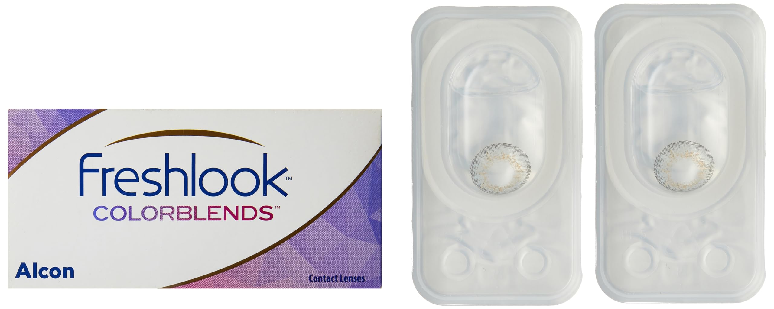 Freshlook Colorblends Contact Lens with Lens Case & Solution - 2 Pieces (-8,Gray) (B07BT9VZLD) Amazon Price History, Amazon Price Tracker