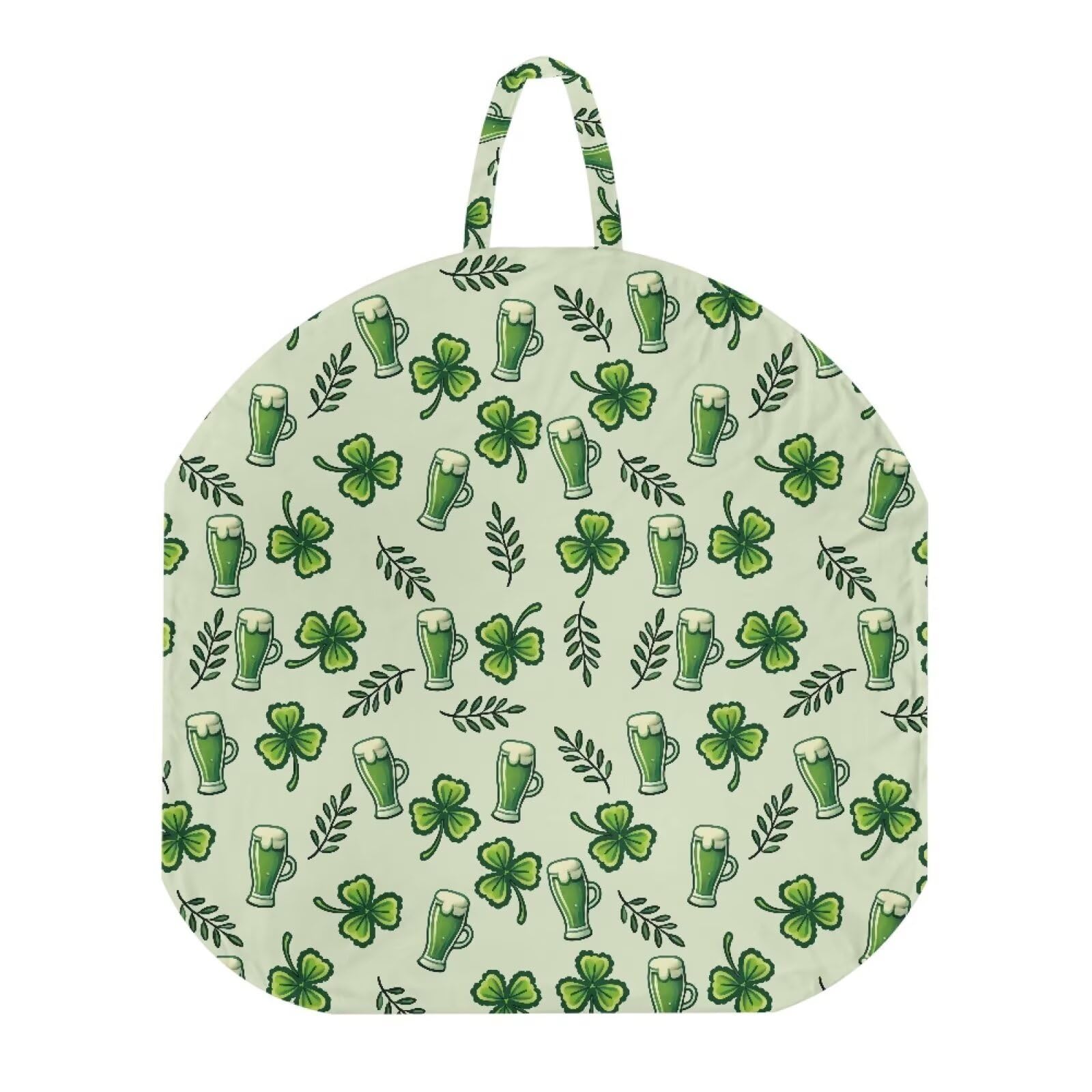 KUIFORTI Wine Glass Baby Lounger Cover Removable Lounger Cover Recliner for Saint Patrick's Day Fitted Baby Lounger Slipcover Gifts for Baby Parents