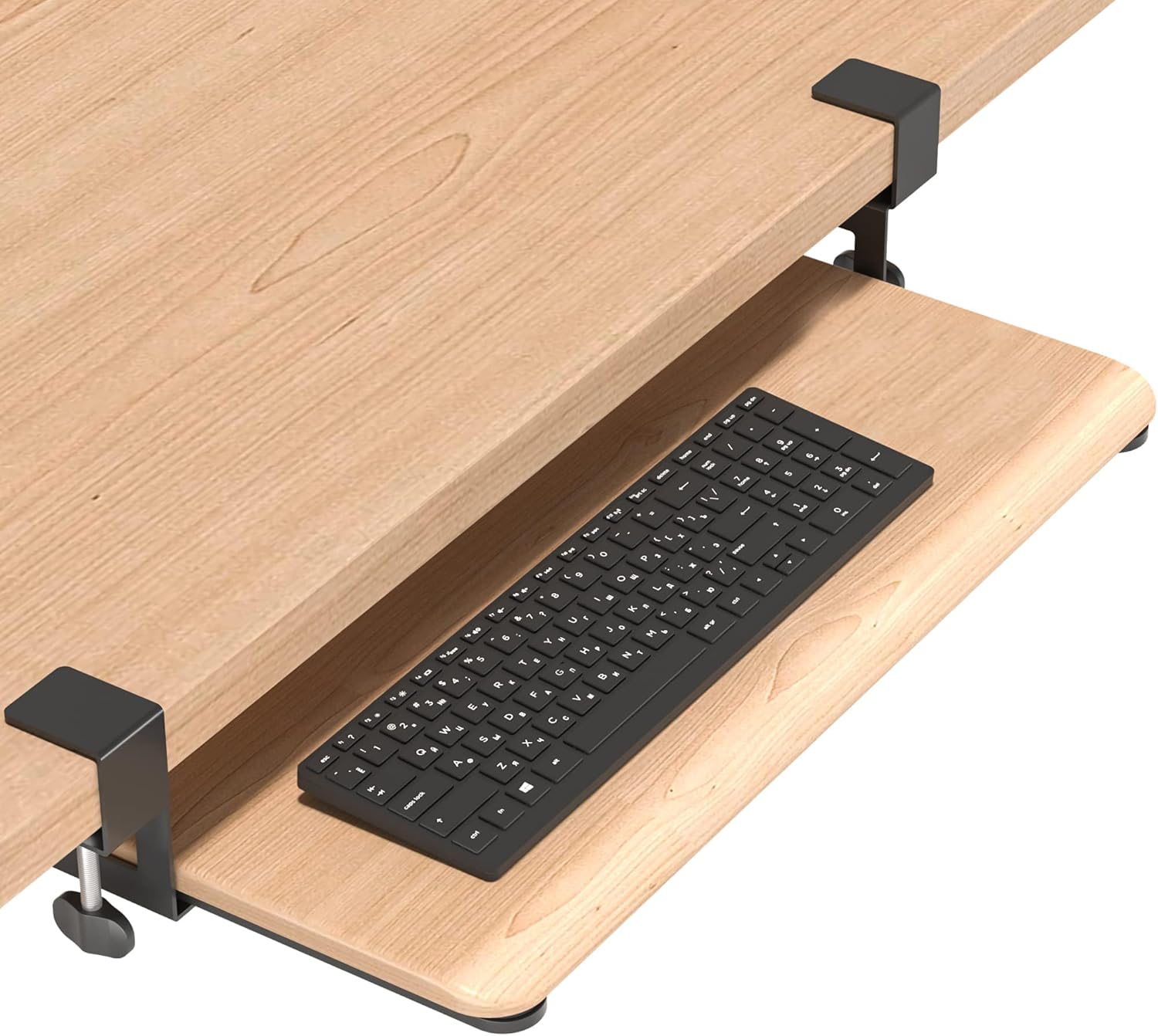 AhfuLife Computer Keyboard Tray, Small Objects Storage