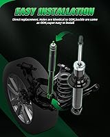 Vista 5 de SCITOO - Amortiguadores delanteros de gas para Mazda Miata 341143 71285 Juego de 2 amortiguadores delanteros para Mazda Miata 341143 71285