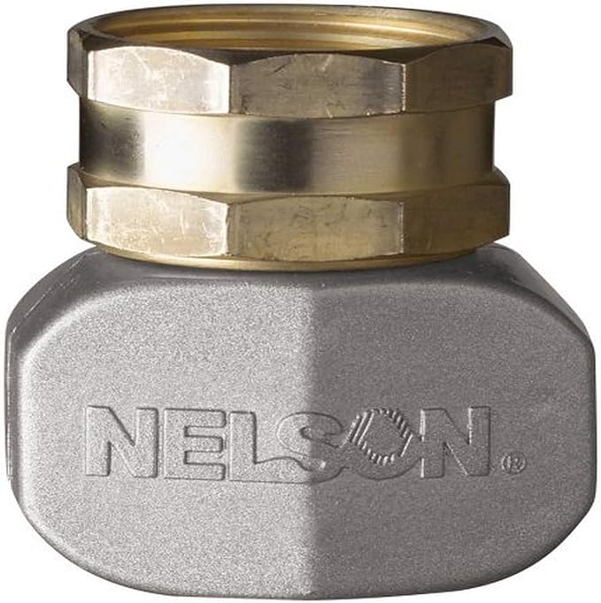 5 Pack Nelson Brass and Metal Female Hose Clamp Mender