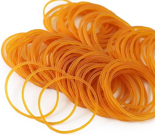 Miniatura 8 de 500 bandas de goma rojas de 1.5 pulgadas, bandas elásticas de goma de uso general, bandas elásticas resistentes para el hogar, oficina, escuela,
