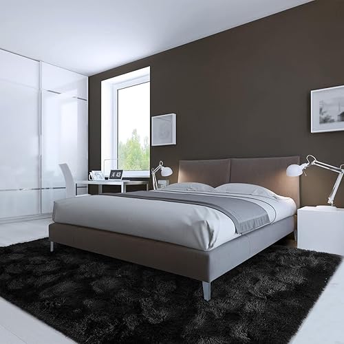 Miniatura 7 de KCBIER Alfombras peludas para sala de estar, 5 x 7 pies, alfombra peluda suave para dormitorio, guardería, habitación de los niños, decoración del