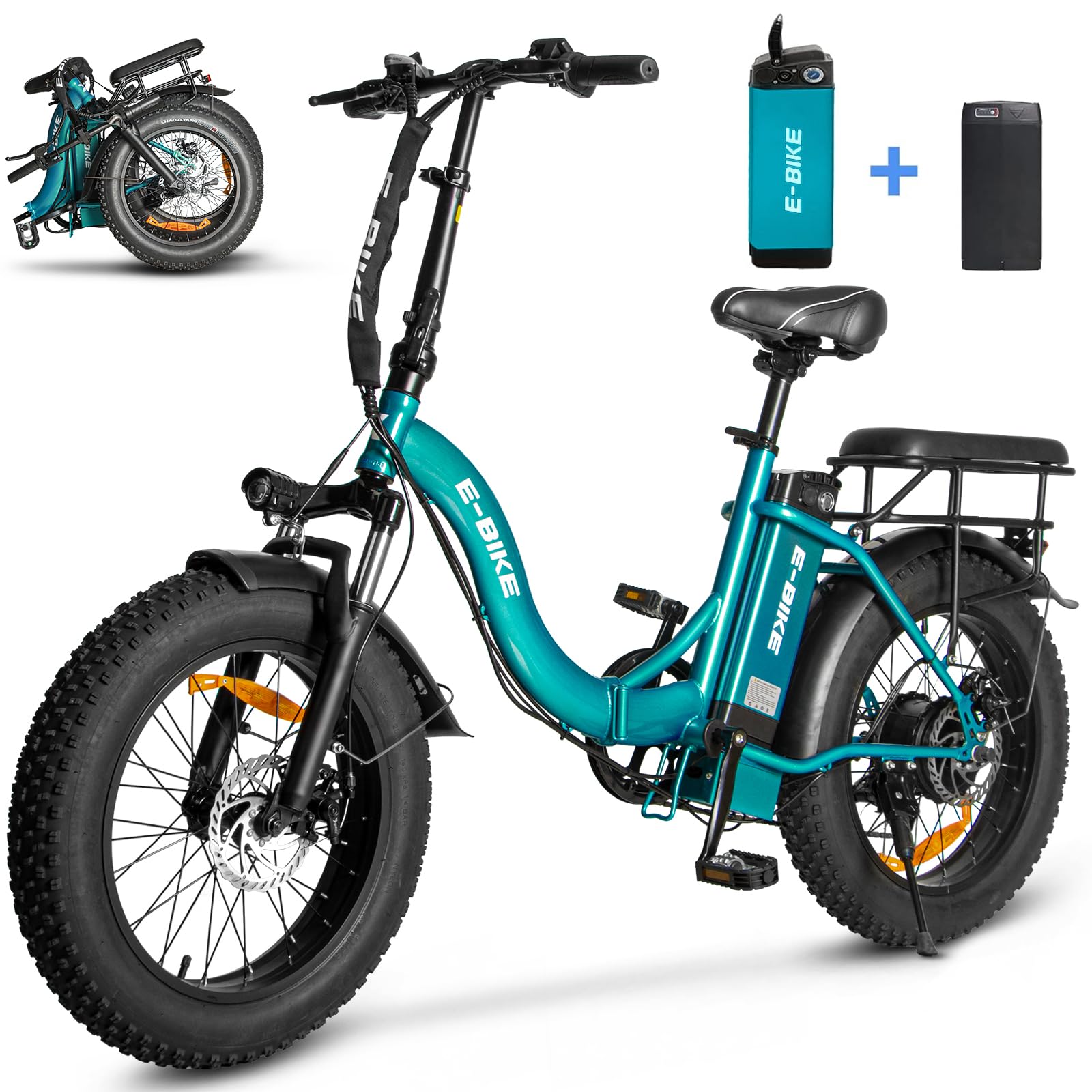 Buy AIWARGOD Electric Bike for Adults, 750W Long Range Foldable Ebike