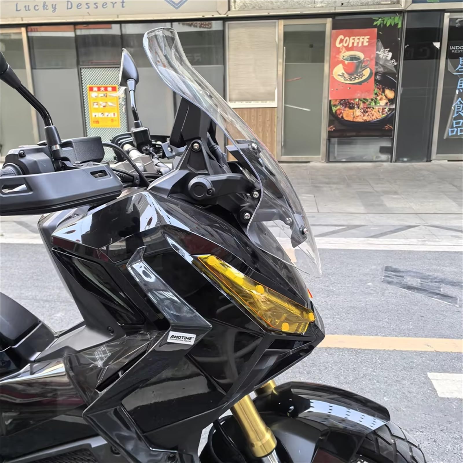 Parabrezza Vento Per X-ADV 750 Per XADV 750 2021-2026 2025 2024 2023 2022 Visiera Deflettore Per Parabrezza Moto Deflettore(Black)