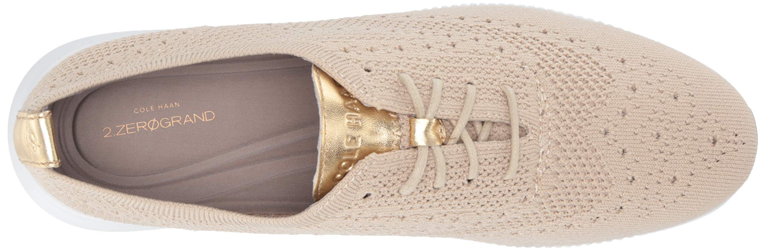 Cole Haan 2. Zerogrand Stitchlite Oxford, Wygląd dzianiny Rye biały, 39 EU