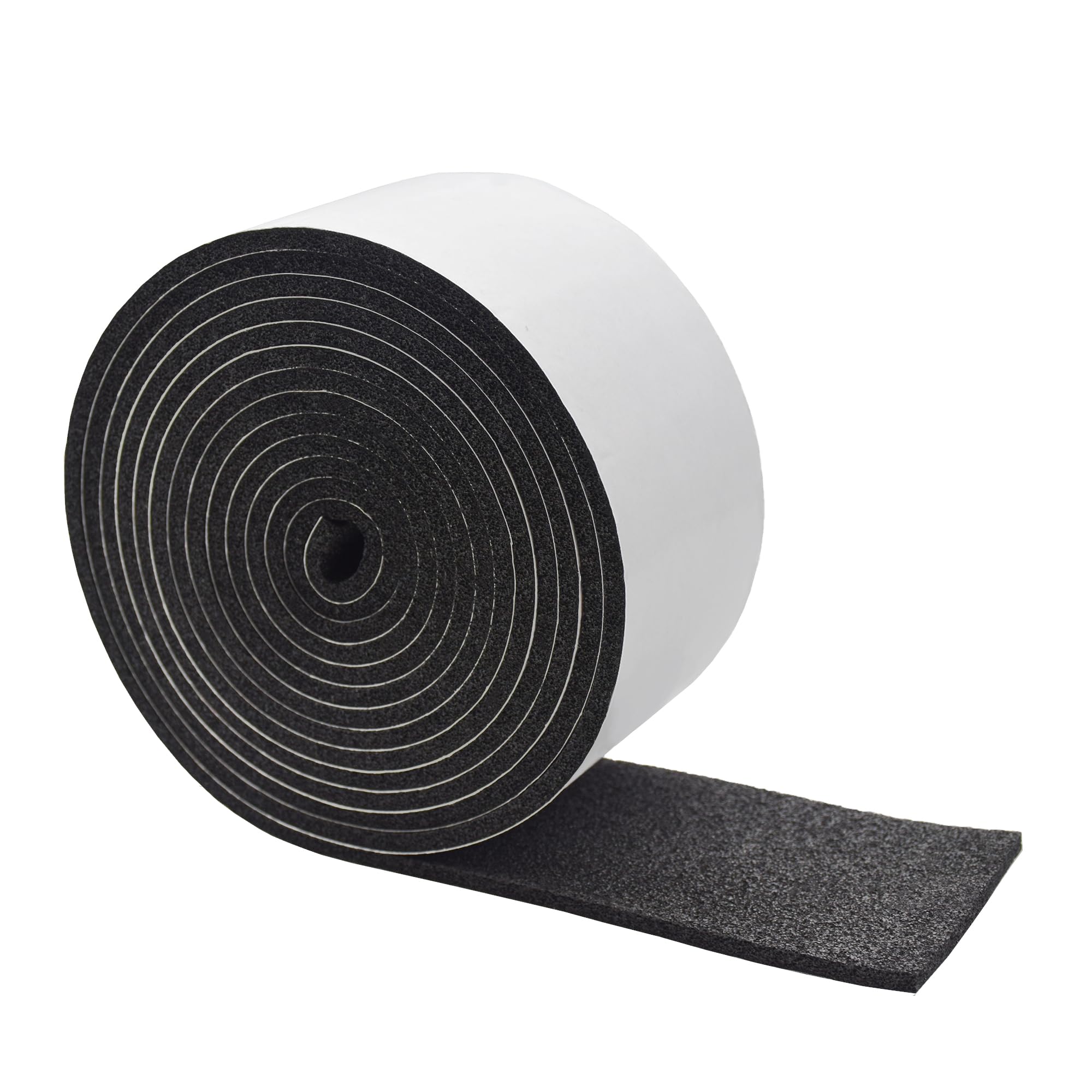 DOBTIM Pipe Insulation Foam Wrap Tape, Self Adhesive with High Resilience for Pipe Insulation Wrap 13 Ft Long x 3 Inch Wide x 1/5 Inch Thick