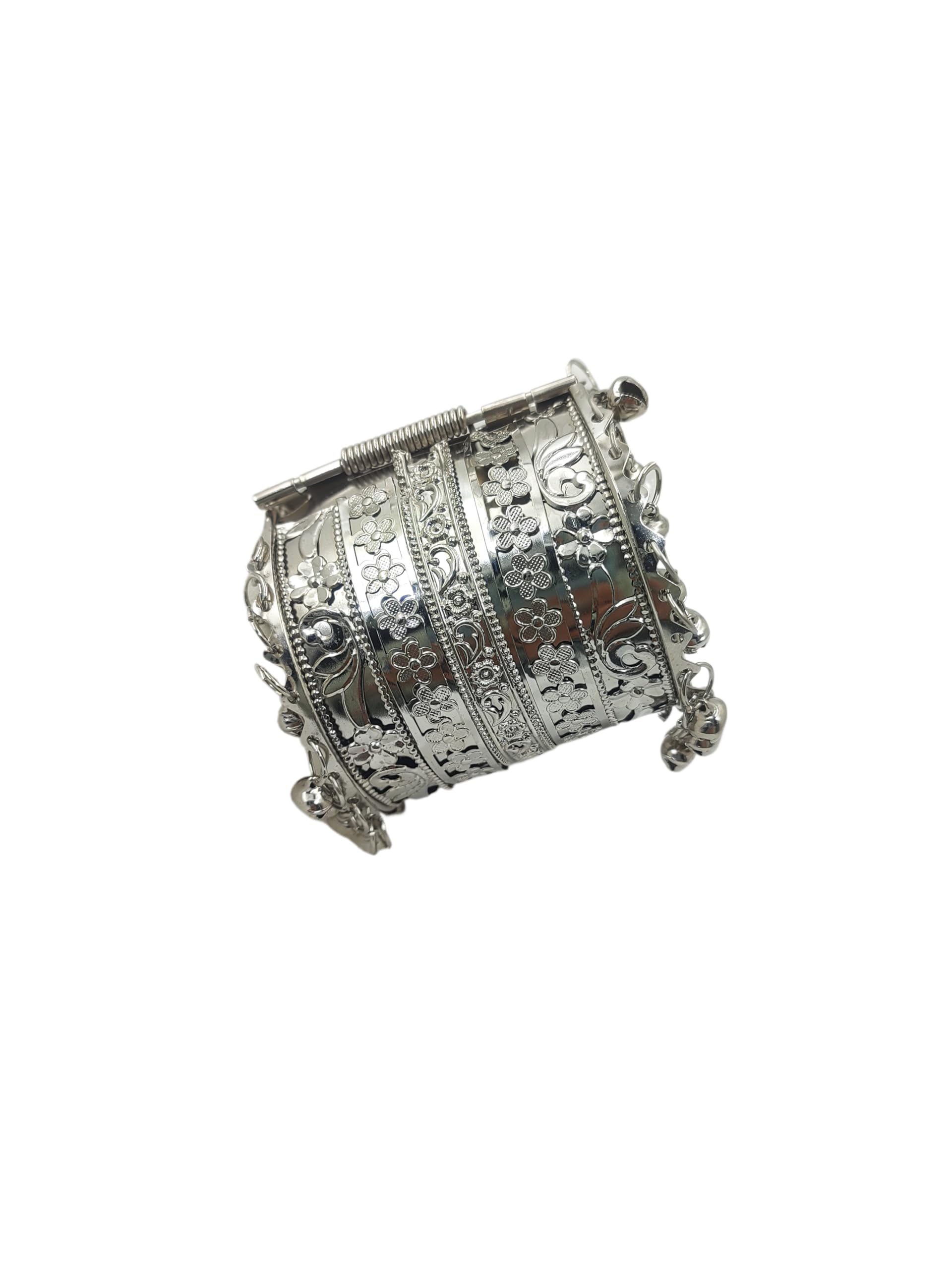 MEHAK CURATORS Silver Plated Antique Oxidised Tribal Bangles Kada for Women and Girls set of 1 (B0DG5Q4HGP) Amazon Price History, Amazon Price Tracker