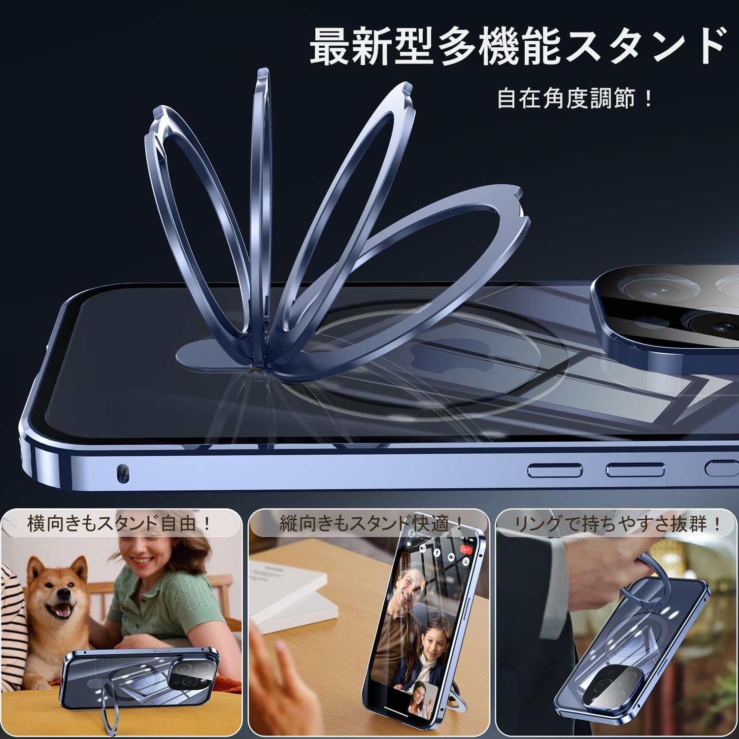Amazon.co.jp: OURJOY iPhone 15 用 ケース 【両面保護+MagSafe対応+ 