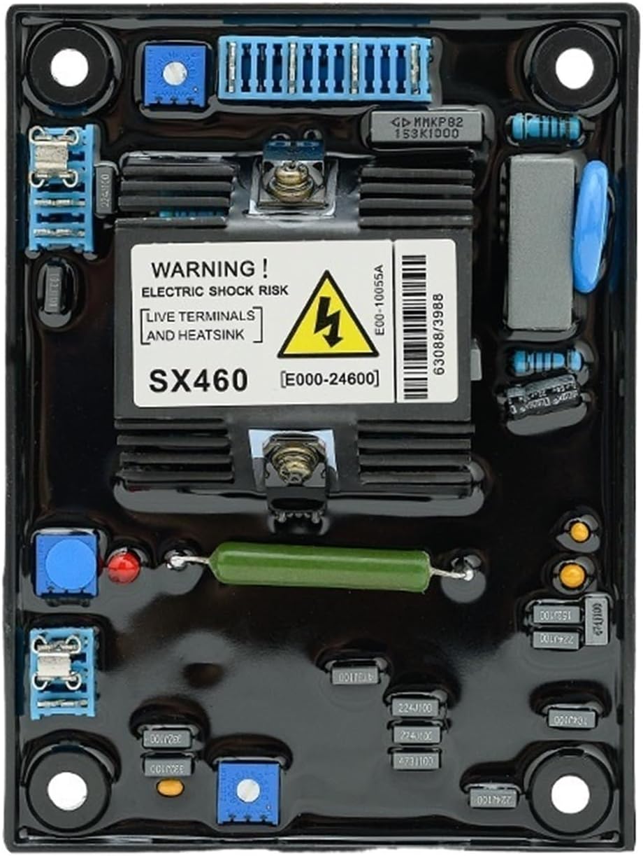 SX460 AVR Automatic Voltage Regulator Stabilizer SX440 AS440 Excitation Control Module Brushless Parts 1Pcs(SX460 5plugs)