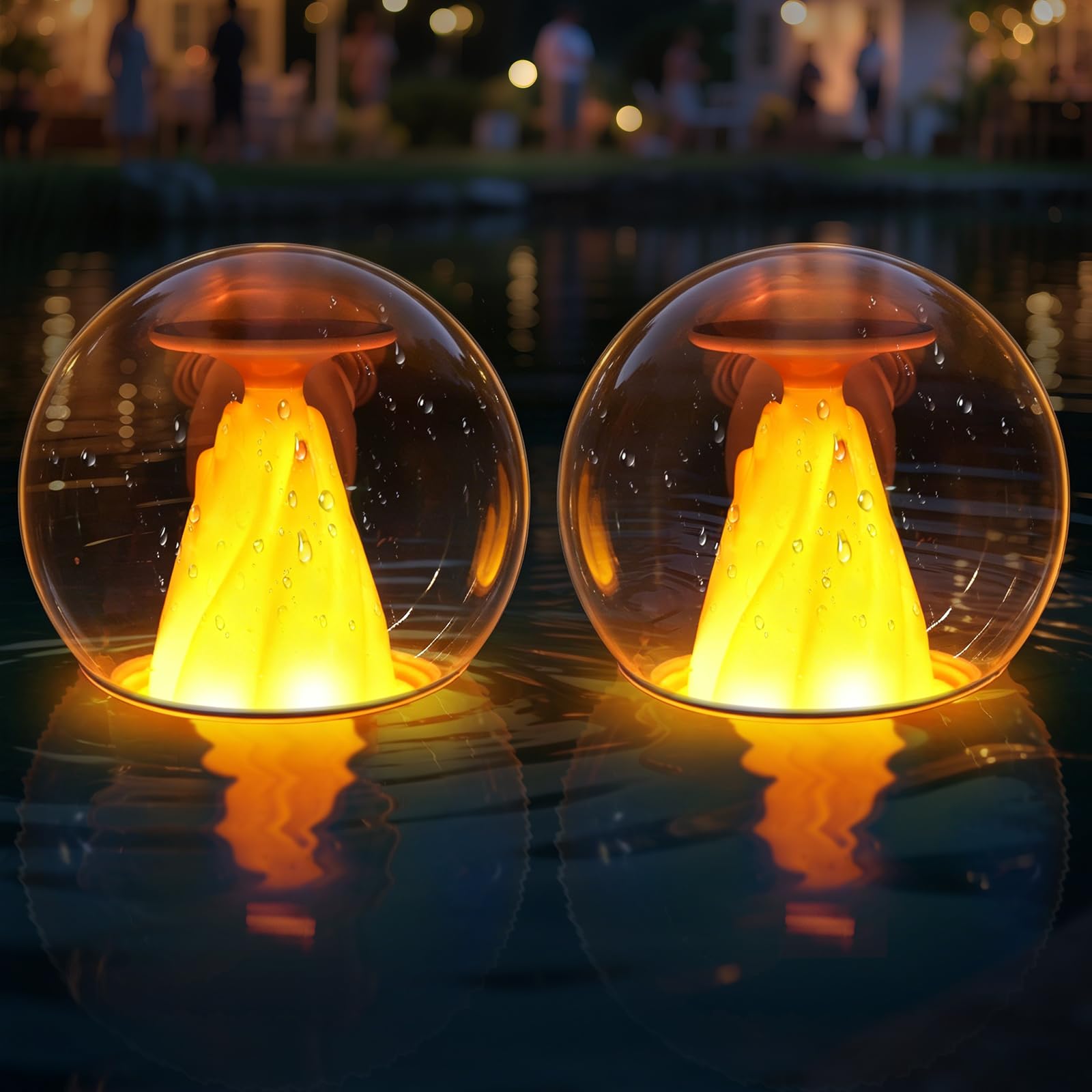 Luci galleggianti per piscina, 2026 a energia solare, luci per piscina che galleggiano, IP68, impermeabili, luci galleggianti a energia solare, accessori per piscine per feste e stagni