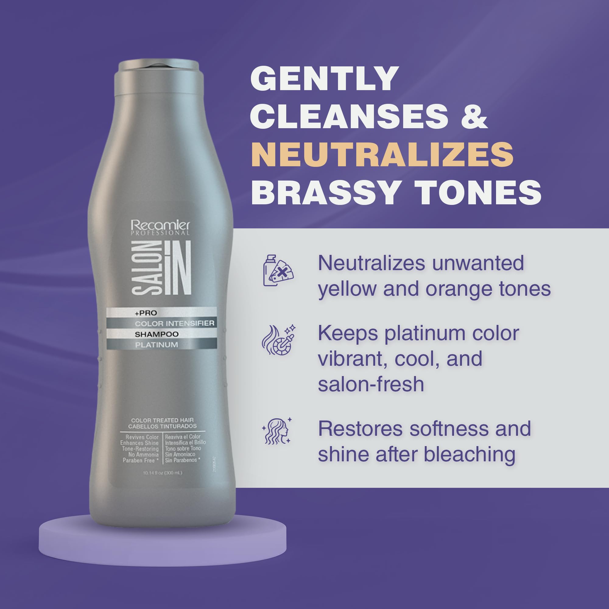 Amazon.com : Salon In by Recamier | Pro Color Intensifier Hair