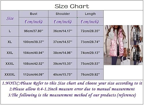 Miniatura 3 de JUNGE Chaleco largo acolchado para mujer, chalecos acolchados con capucha, sin mangas, cálidos, chaquetas hinchadas, chaqueta de invierno de gran