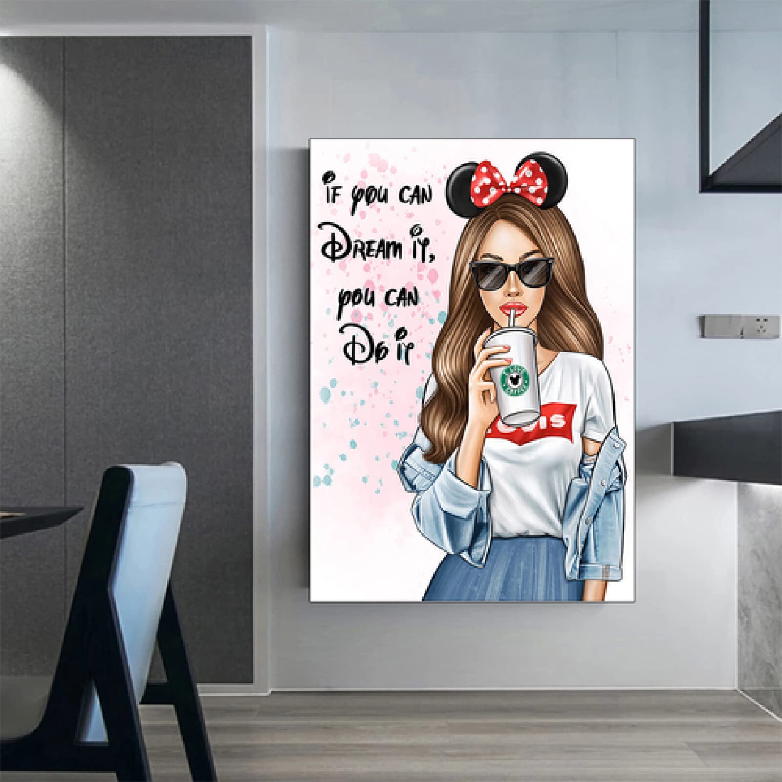 ポスター アート スタジオ ポートレート マン・レイ(ポートレート1924