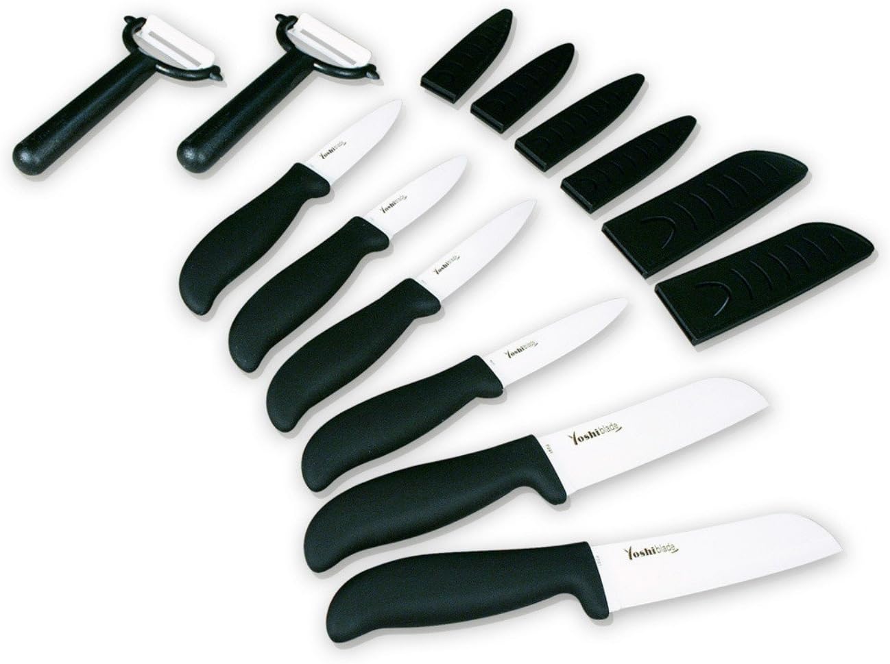 Yoshi Blade 8 Piece Ceramic Knife Set