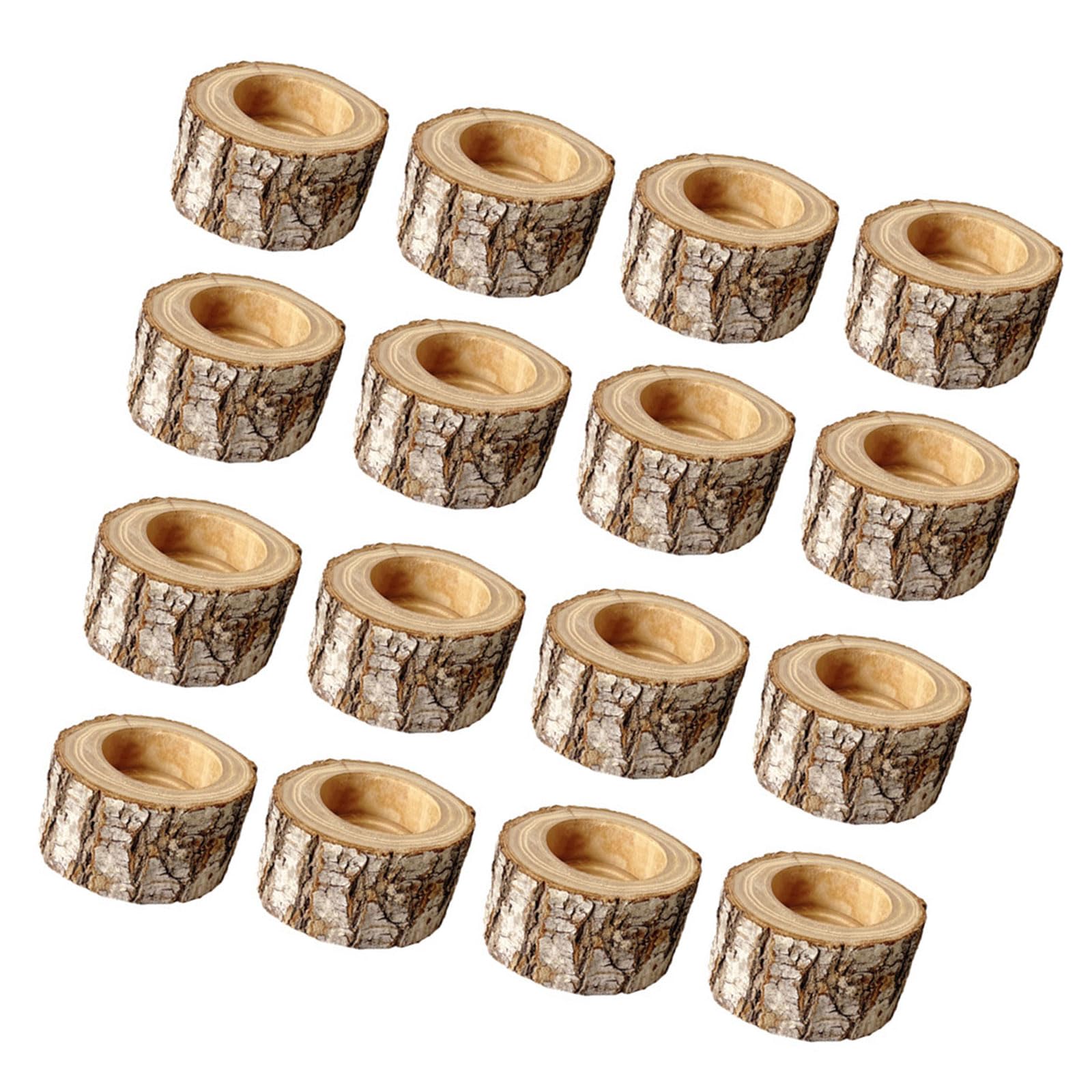 Ciotola in legno per mangiatoia per coleoptera per l'alimentazione liscia migliora l'osservazione degli animali domestici in legno Jelly Feeders Stumps Bowl
