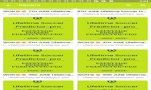 Lifetime Soccer Predictor-pro
