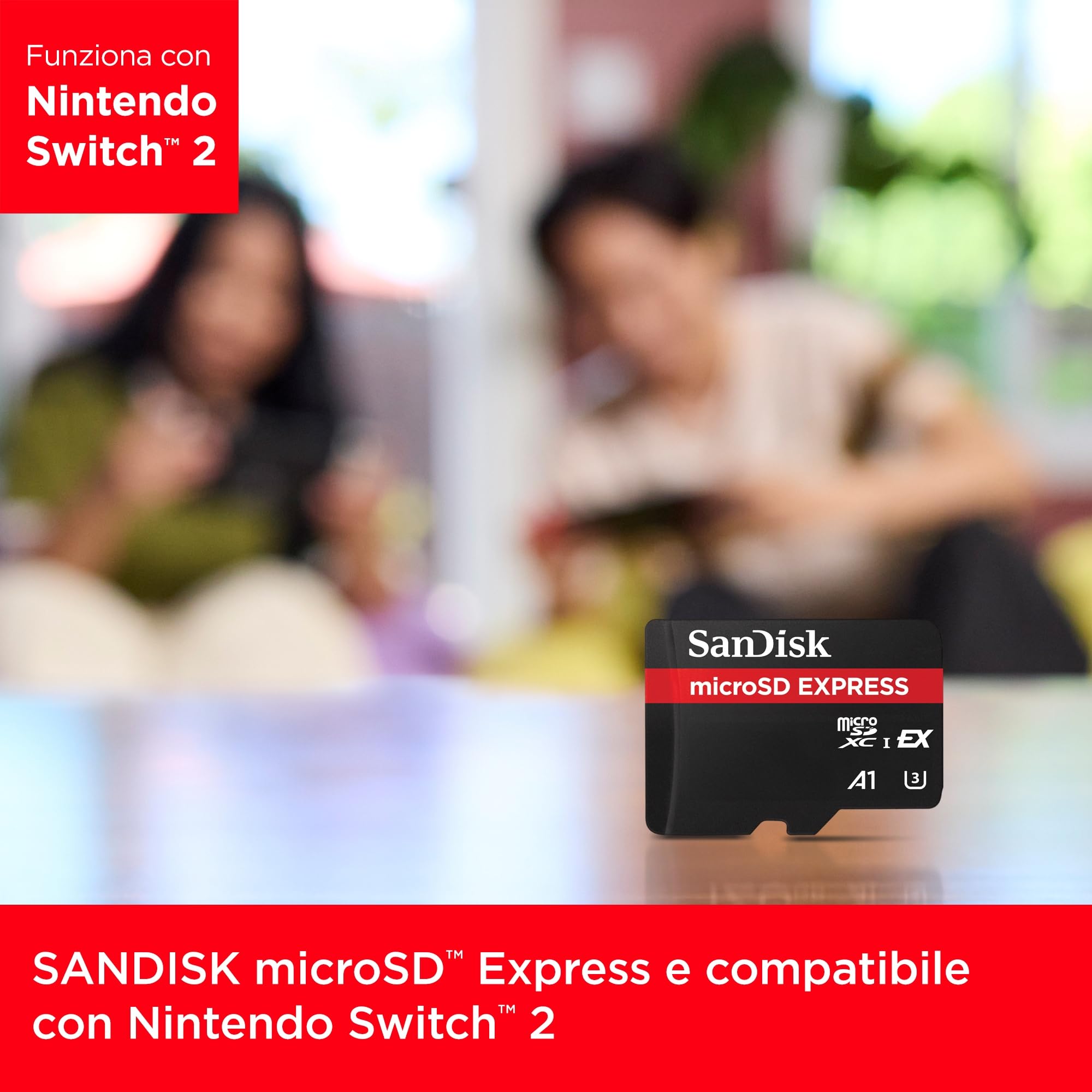 SanDisk microSD Express, 256 GB Tarjeta Micro SD, Velocidad de Lectura/Escritura hasta 880/480 MB/s, Velocidades de Lectura hasta 4,4 Veces Superiores a Las de Nuestras Tarjetas microSD, Class 10, U3 - 2