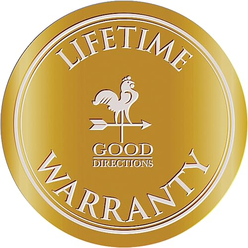 Miniatura 2 de Good Directions Veleta de bruja con soporte de techo, cobre puro