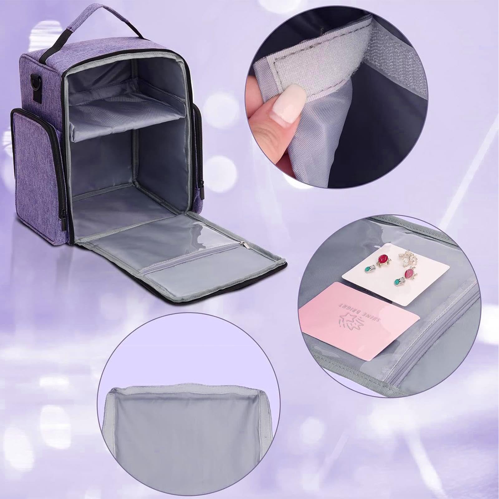 Estuche para Esmalte de uñas, Organizador de Almacenamiento de Esmalte de | Estuche De Viaje portátil organizador de esmalte de uñas, organizador de alm