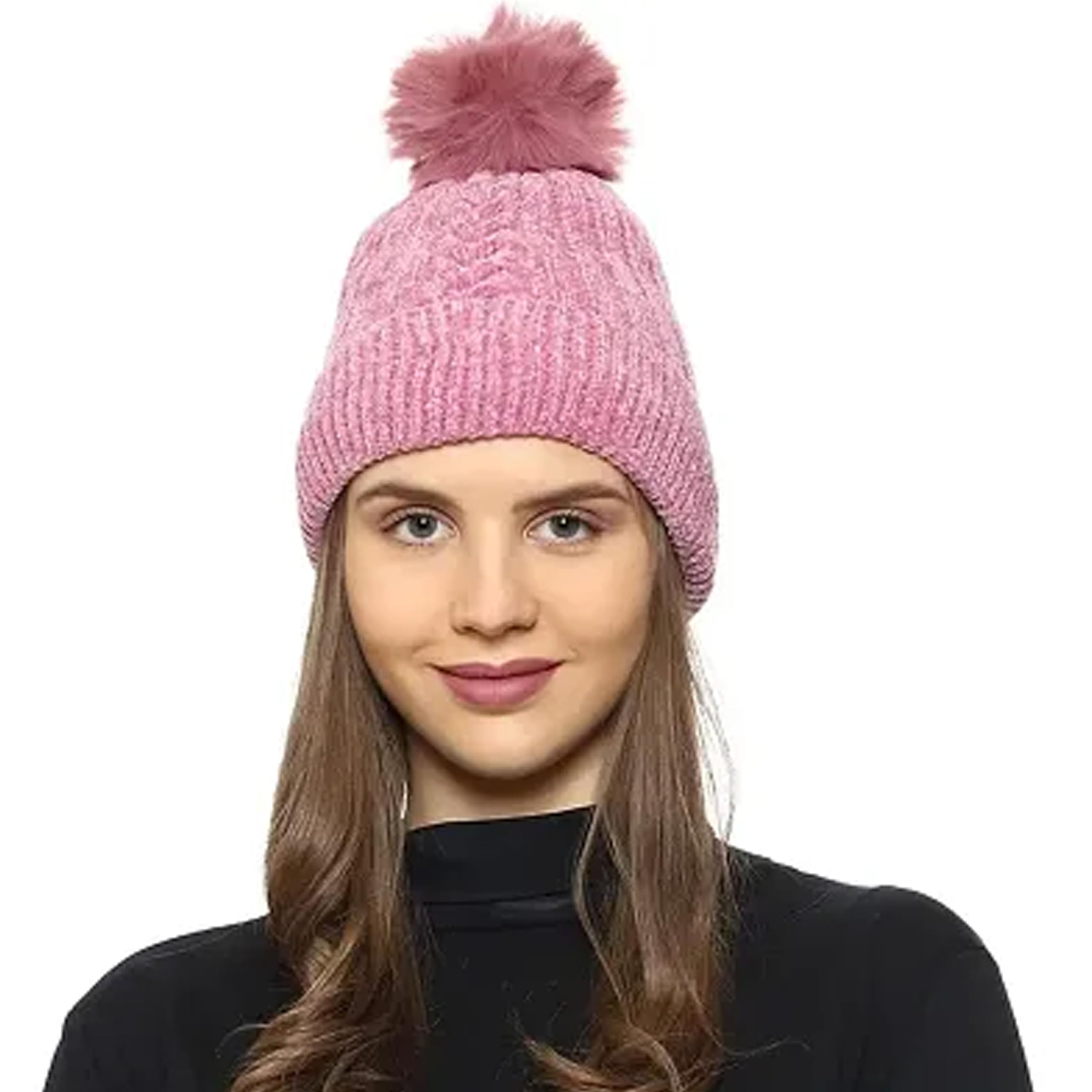 rr design Unisex Beanie Hat Slouchy Warm Knitted Winter Hat Ski Hat Skull Cap Baggy Bobble for Men & Women. One Size-picture-28