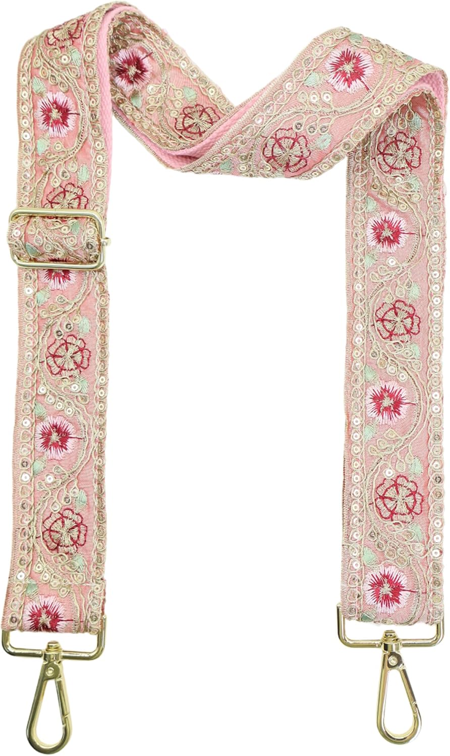 Bag Straps 1.5" Wide Purse Strap Adjustable Replacement Long Crossbody for Thick Shoulder Bags Canvas Handbags