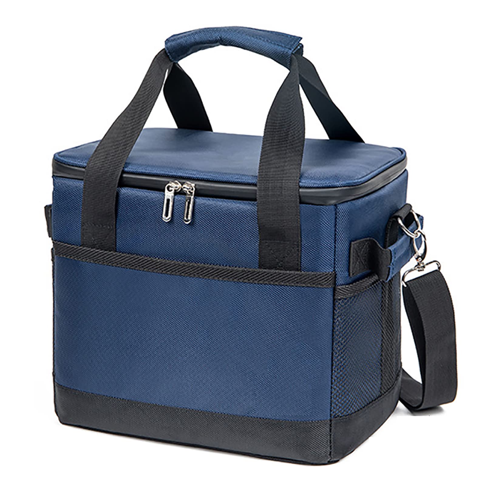 Nevera Portatil Plegable Bolsa Termica Porta Alimentos 10L /18L/35L Bolsa Comida Trabajo con Soporte Extraíble y Placa Base Dura, Bolsa Nevera Playa, Picnics, Camping, Trabajo