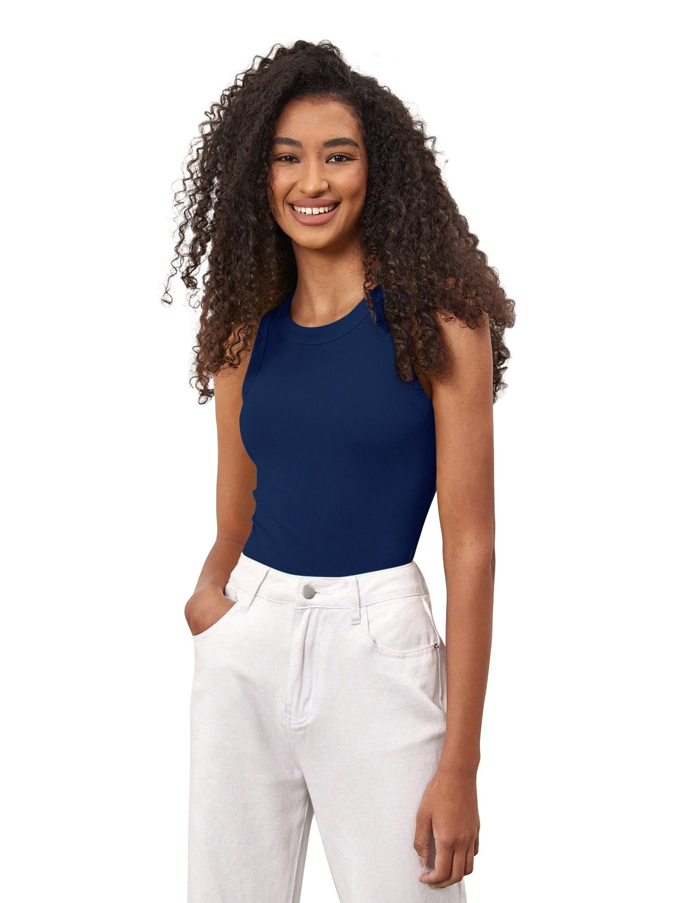 toochki Tops for Women Crop Top for Women's Tank Activewear Tee Sports Western Casual Cotton Camisole-picture-10