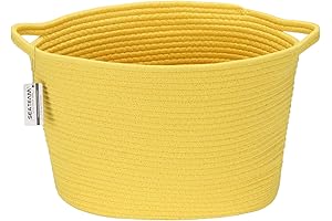 Brighten Your Nursery with this Cheerful Yellow Basket