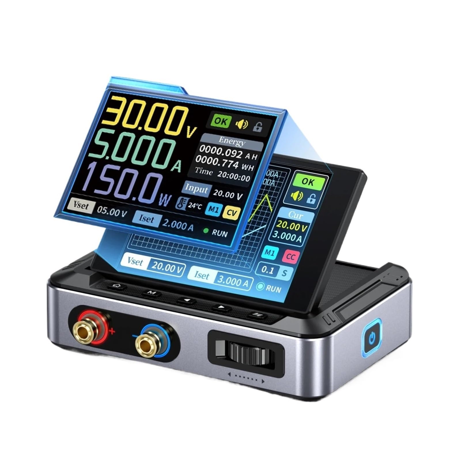 DPS-150, fuente de alimentación CC CNC programable 30V 5A, fuente de alimentación conmutada de banco de laboratorio regulada por voltaje ajustable