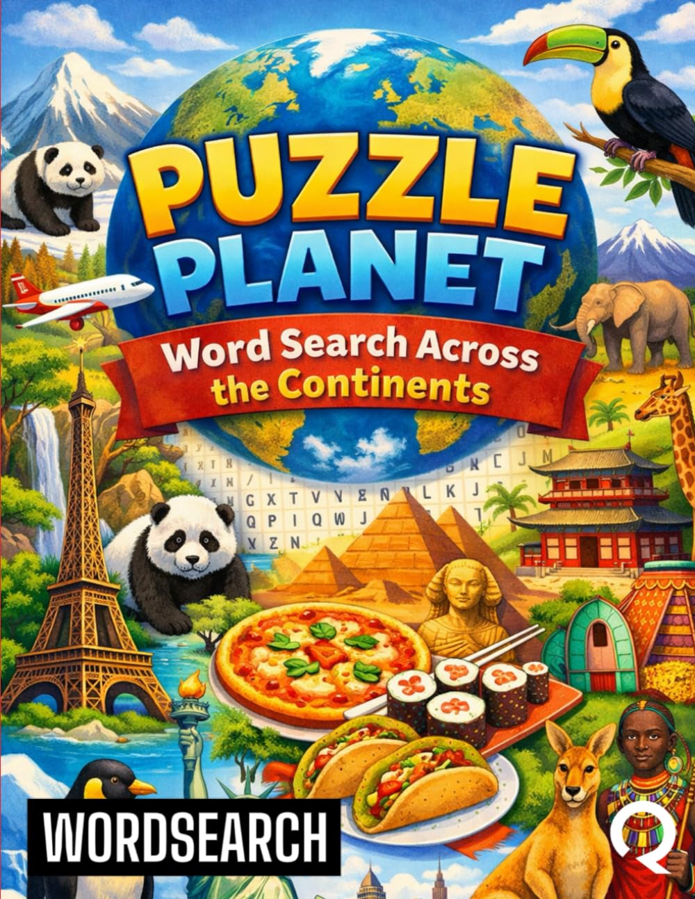 Puzzle Planet: Word Search Across the Continents