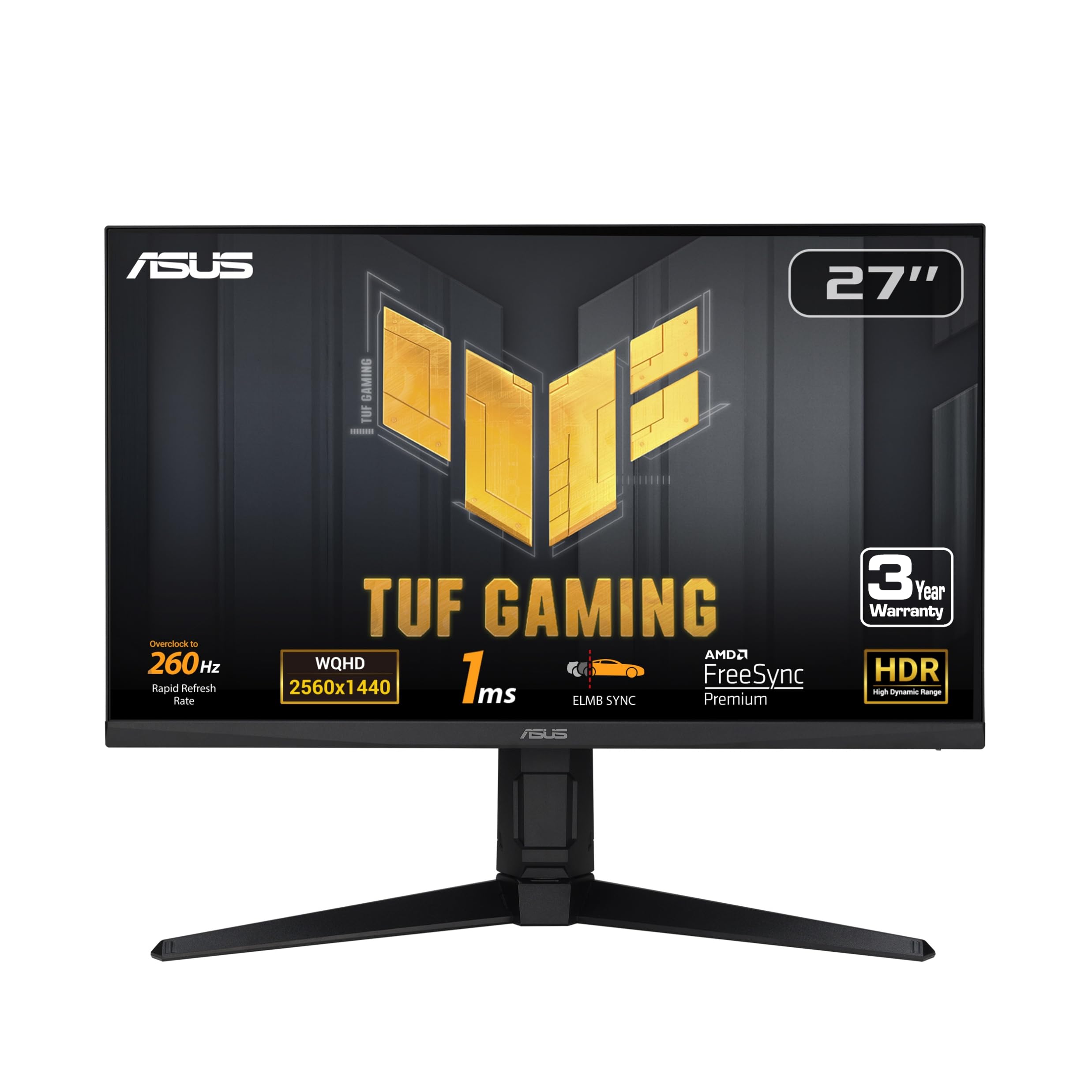 早い者勝ち】27インチ144Hzゲーミングモニター ASUS VG27AQ【箱がない 