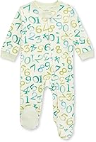 Vista 109 de Burt's Bees Baby - Pijama de una pieza para bebé, mameluco para dormir y jugar, algodón 100% orgánico, cremallera frontal Guitarra acústica.