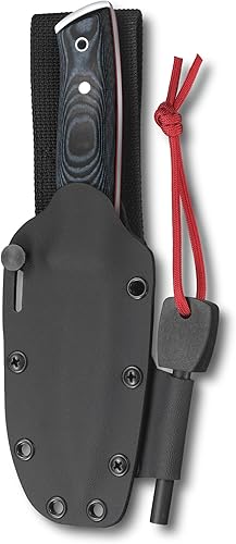 Miniatura 3 de Victorinox 4.2261 - Micrófono maestro para exteriores grande con bolsa, cuchillo de espiga completa con parte trasera ligeramente afilada para