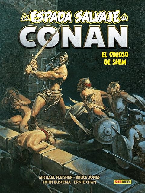 Portada de La espada salvaje de Conan 23. El coloso de Shem