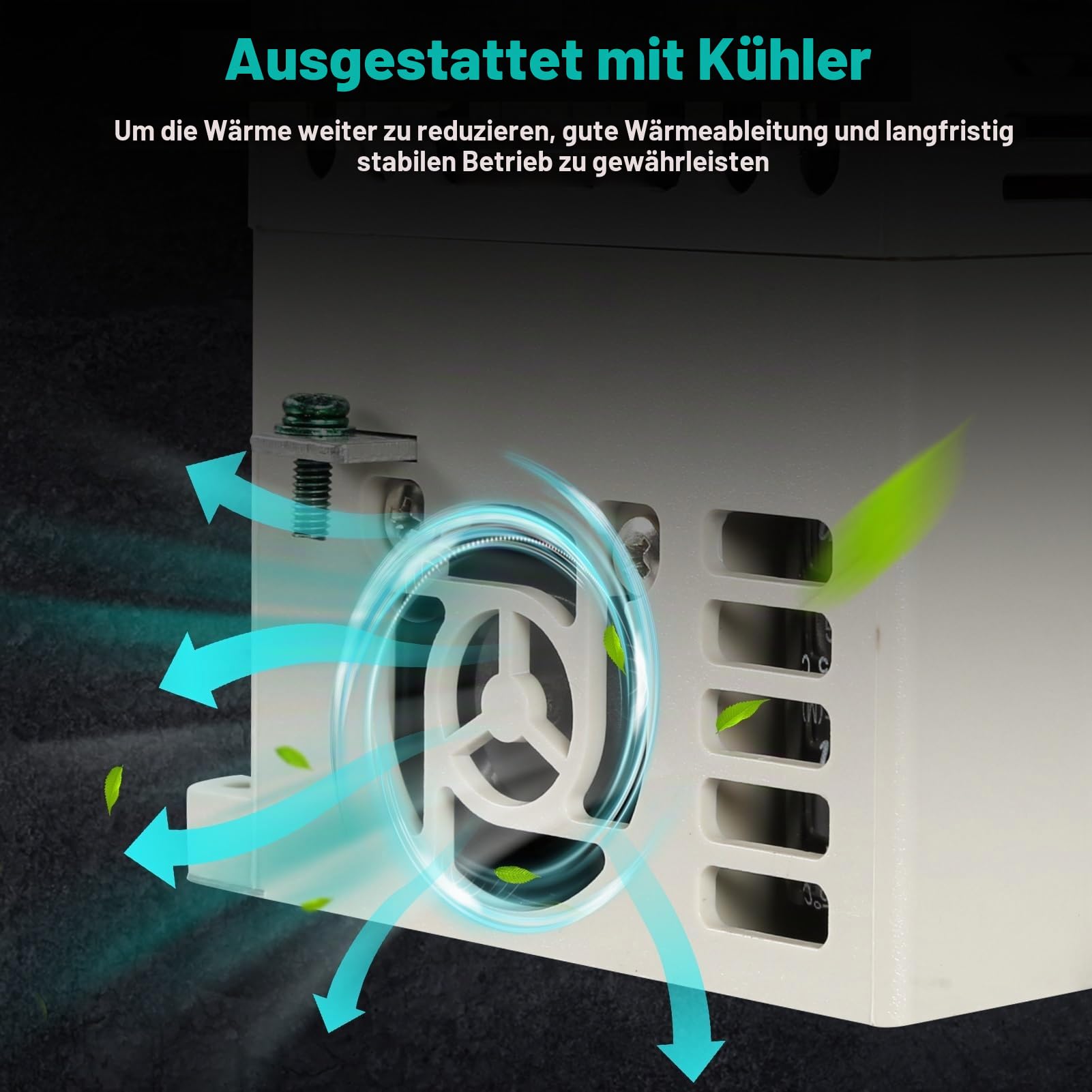 DEWIN Frequenzumrichter 230V, 1,5KW 1 Phase Eingang 3 Phase Ausgang VFD Frequenzumrichter Motordrehzahlregler