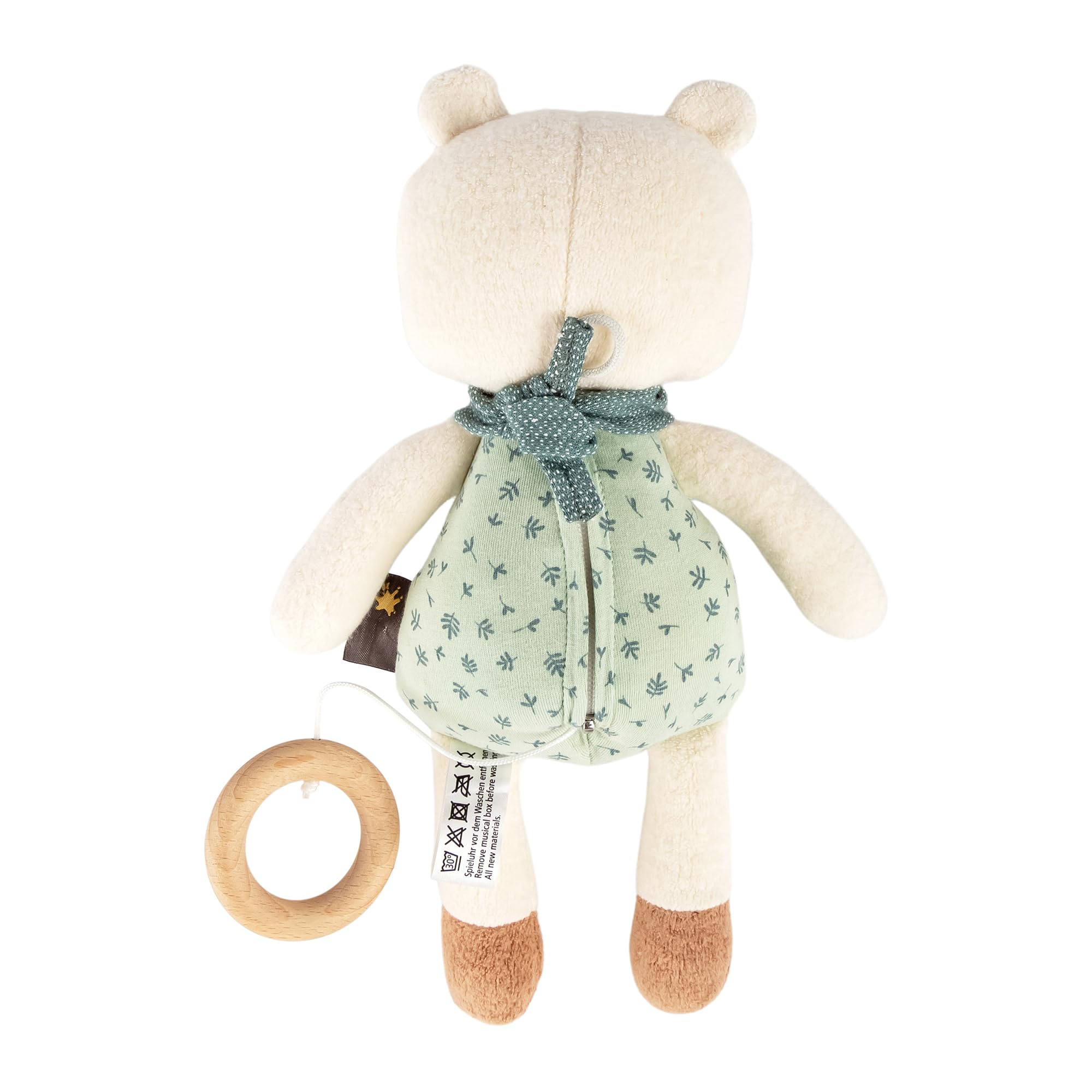 SIGIKID Carillon Leone Giallo – La Ninnananna Morbida Per I Più Piccoli (30 Cm)