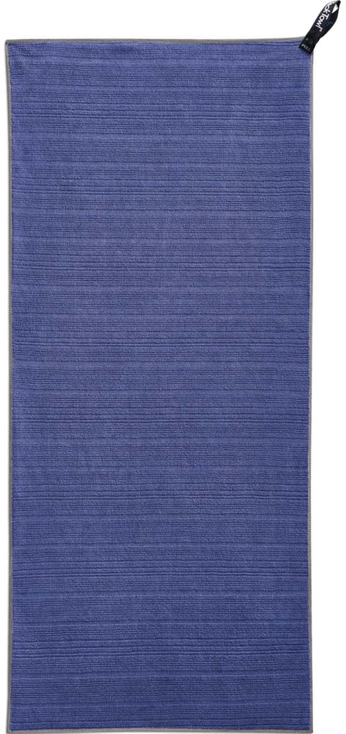 PackTowl Luxe Lightweight Microfiber Camping and Travel Towel, Violet, Beach