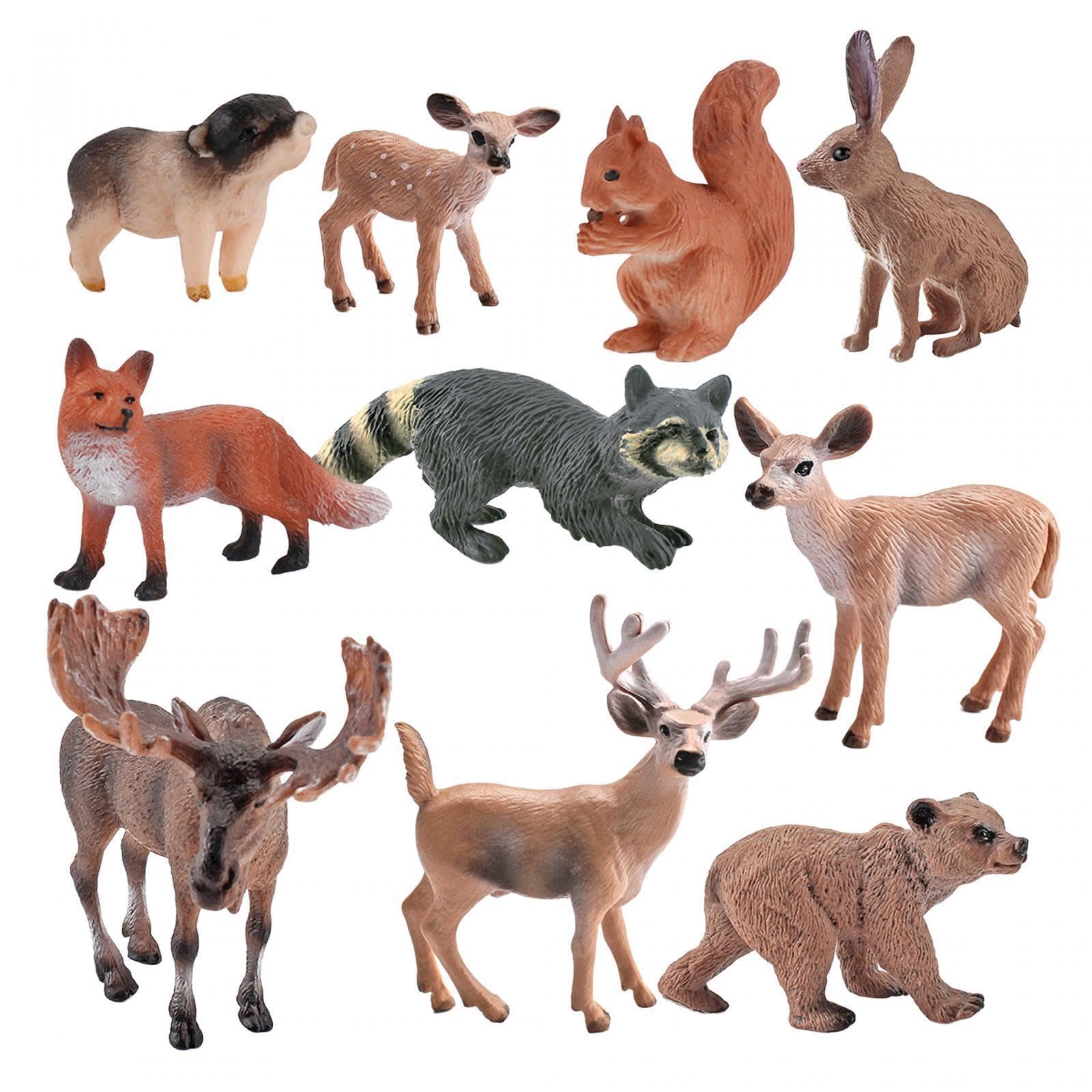 Kixzsaz Men's White/Brown/Red For Creative Decorations Featuring Lifelike Animals Models Choices For Decoration Themes Realistic Simulated Animal Features Highly Detailed And