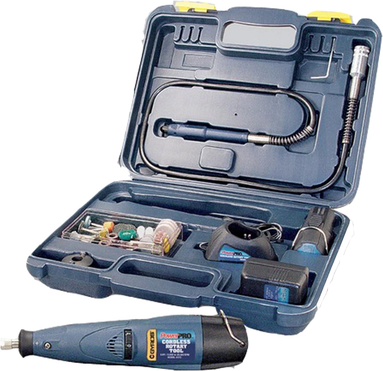 Gyros 40-10371 PowerPro Variable Speed Cordless Rotary Tool Kit ...