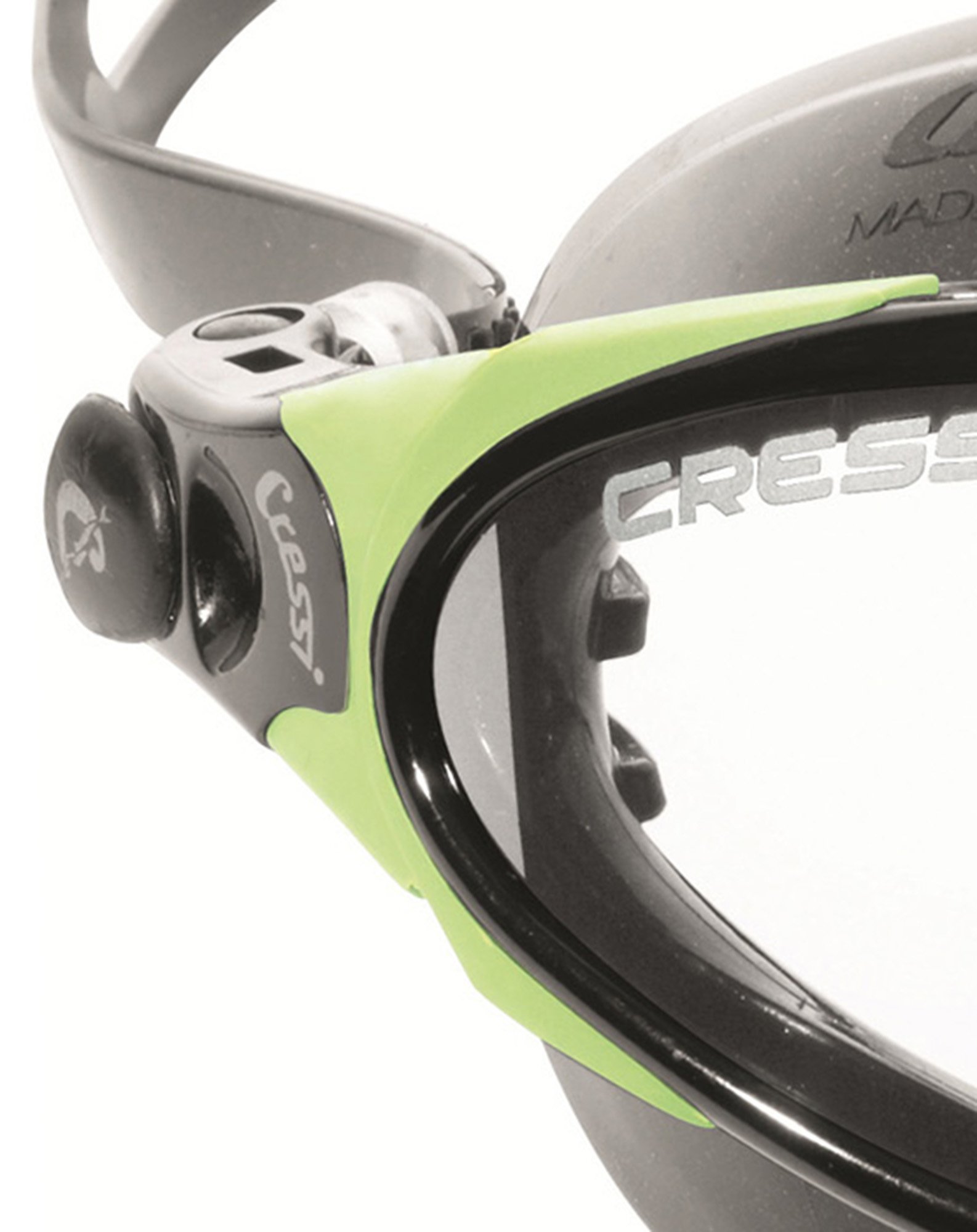 Cressi Planet Goggles - Occhialini Premium per Nuoto, Piscina, Triathlon e Tutti Gli Sport Acquatici, Misura Unica, Adulto Unisex