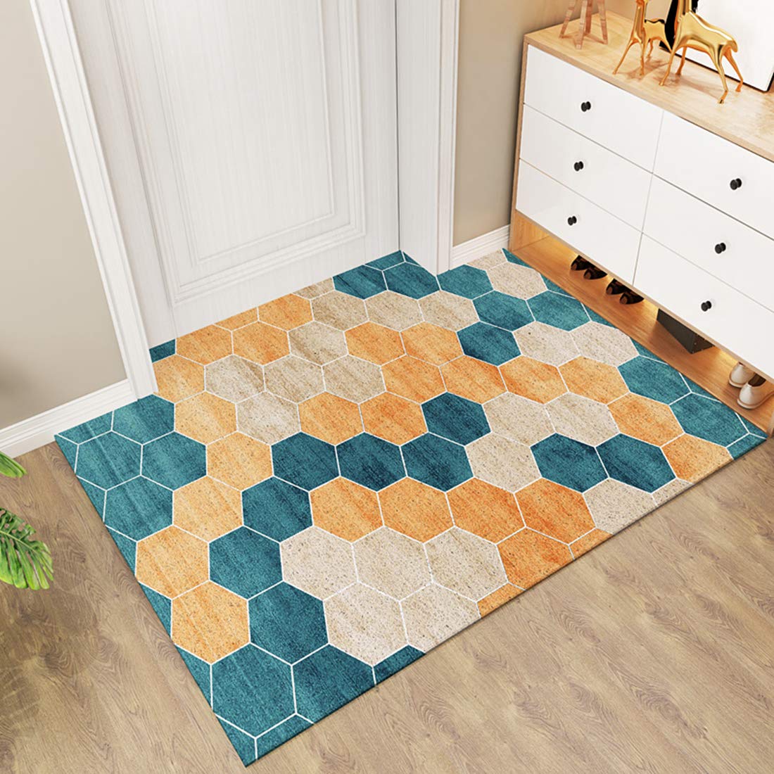 Tapis de sol collection de sable en PVC pour stopper la saleté de l'entrée