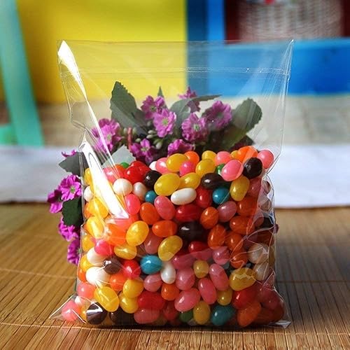 Miniatura 3 de 888 Display - 200 bolsas ultra transparentes para golosinas, panadería, vela, jabón, galletas con sello adhesivo (2 x 2 pulgadas, 200 unidades,