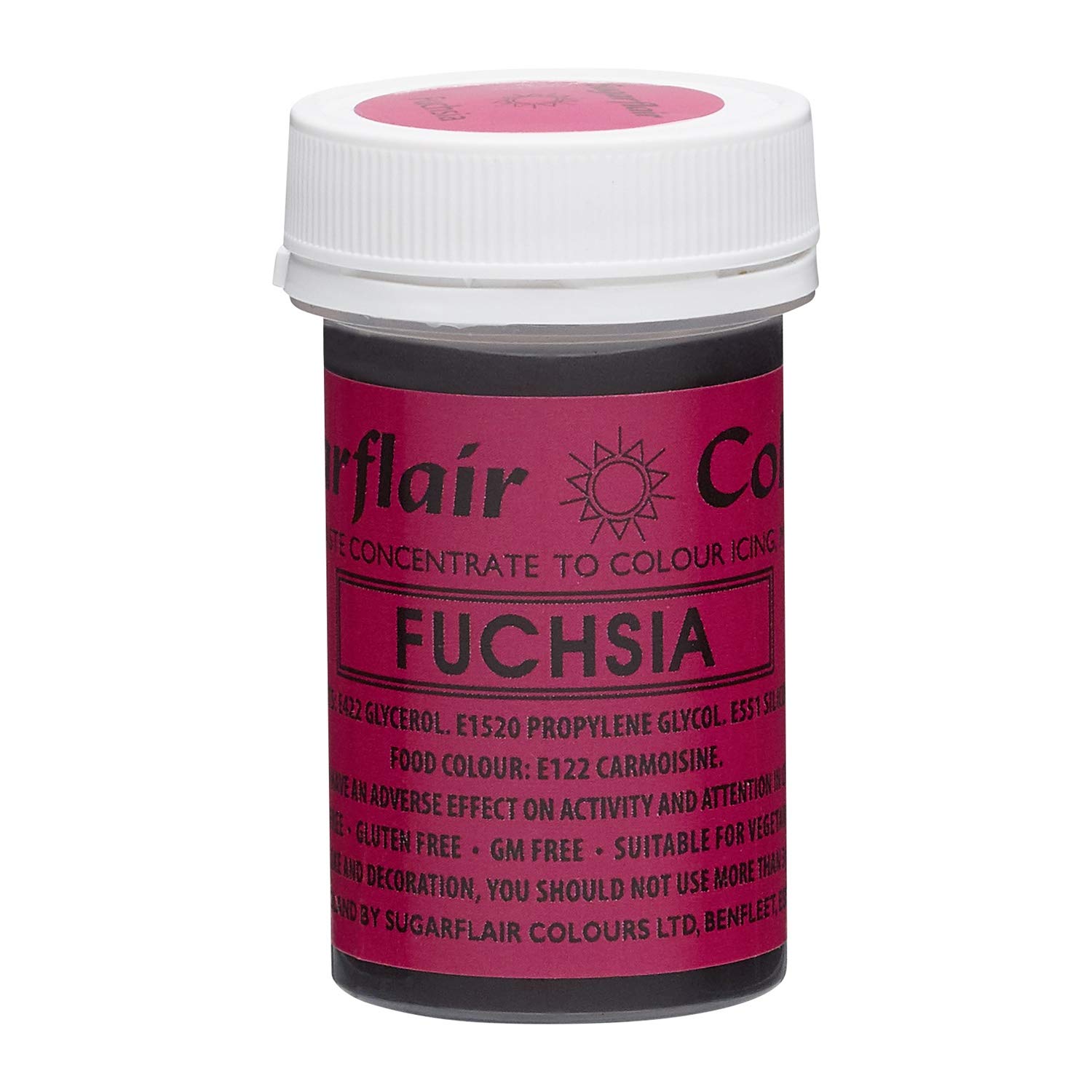 Sugarflair Paste Colours - Spectral Fuchsia 25g