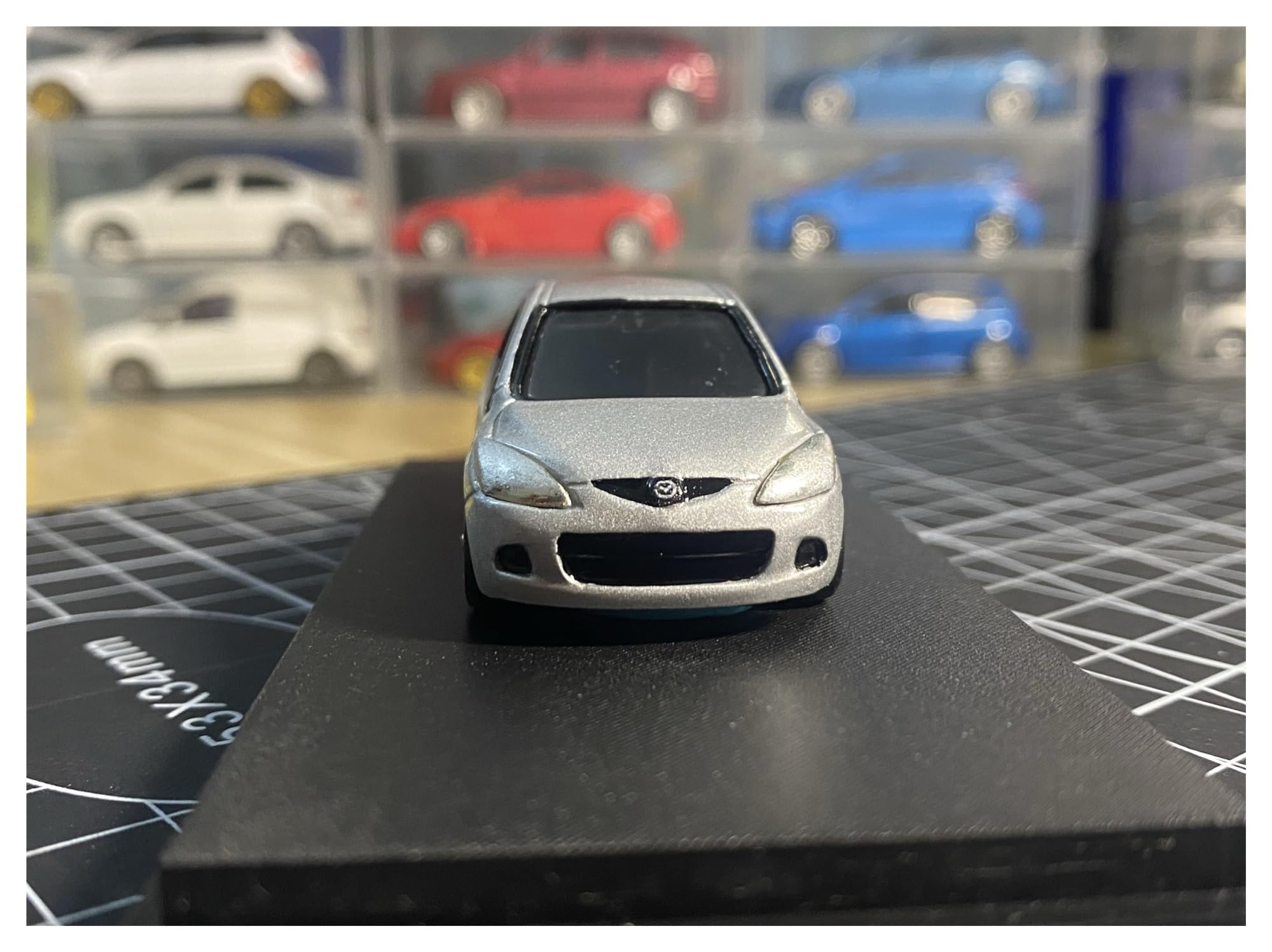 Auto In Miniatura Decorazione In Metallo Per Auto Giocattolo In Lega Pressofusa Della Serie Mazda 2 Da Collezione Scala 1 64 Per La Casa