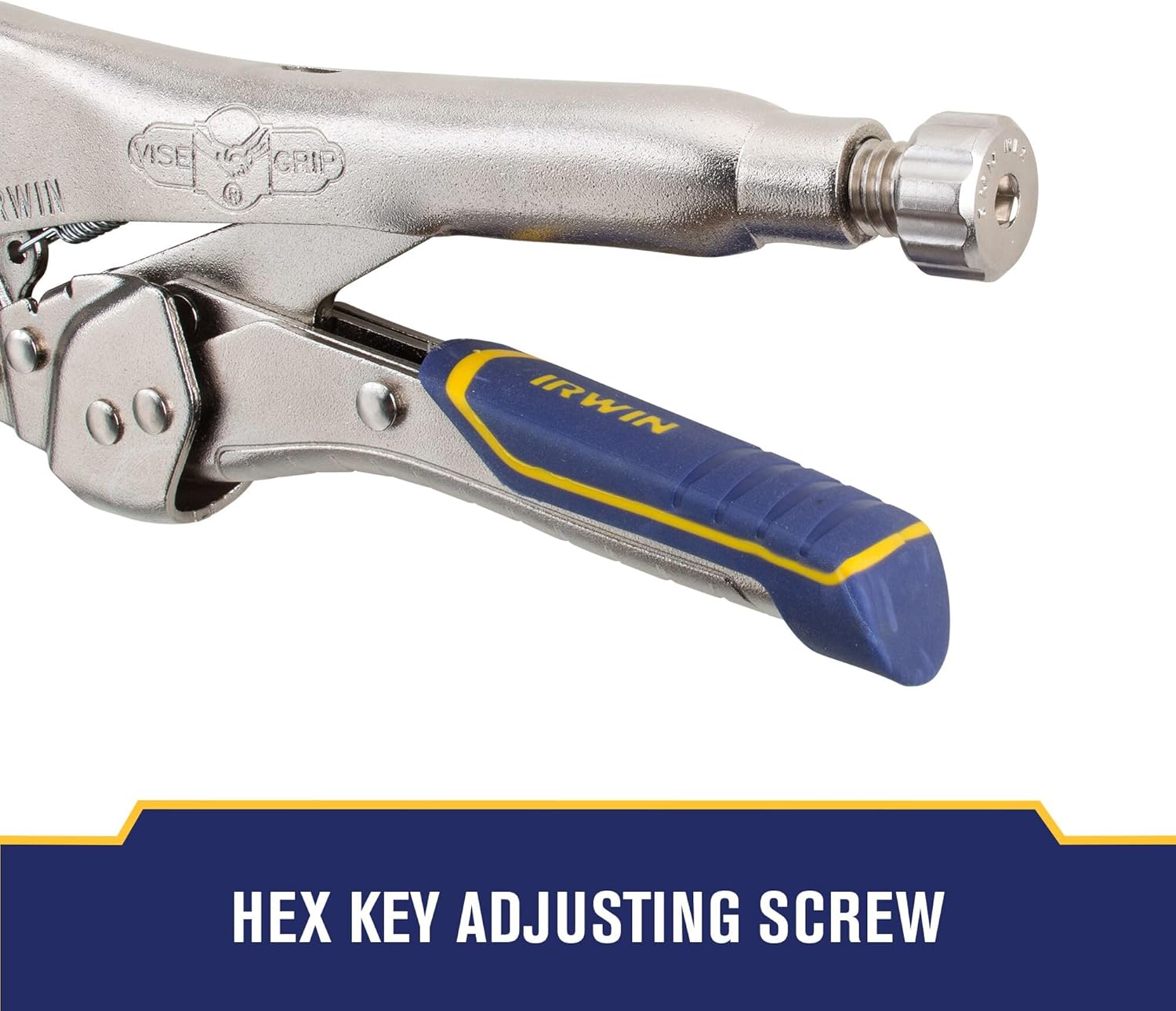 Irwin Tools IRWIN VISE-GRIP Locking Pliers, Fast Release, Curved Jaw with Wire Cutter, 10-Inch (IRHT82578)