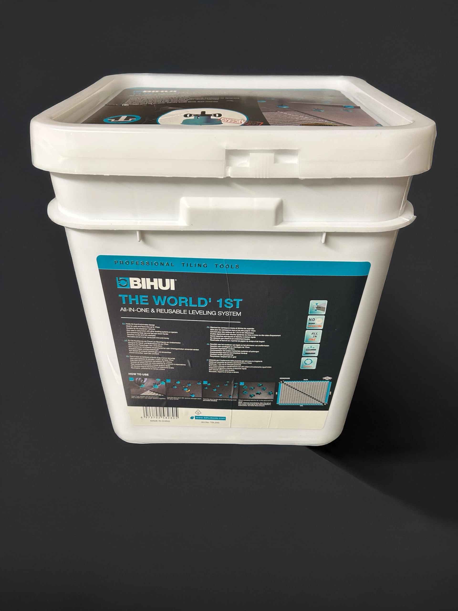 Bihui Reusable Tile Leveling System (BU-TSL250 250 pcs)