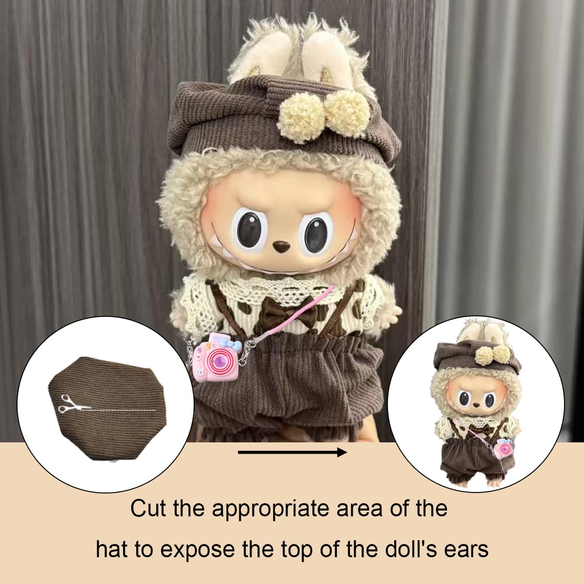 Vêtements Pour Poupée Nabubu 17cm - Lot De Tenues Mignonnes (Poupée Non Incluse)