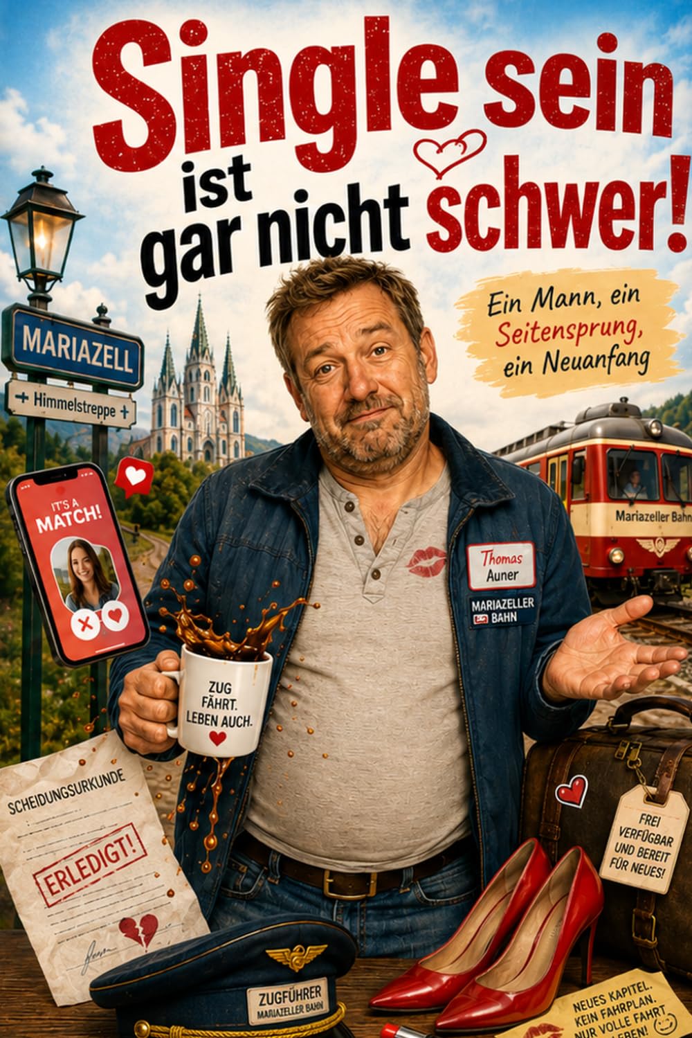 Single sein ist gar nicht schwer: Ein Mann, ein Seitensprung, ein Neuanfang!